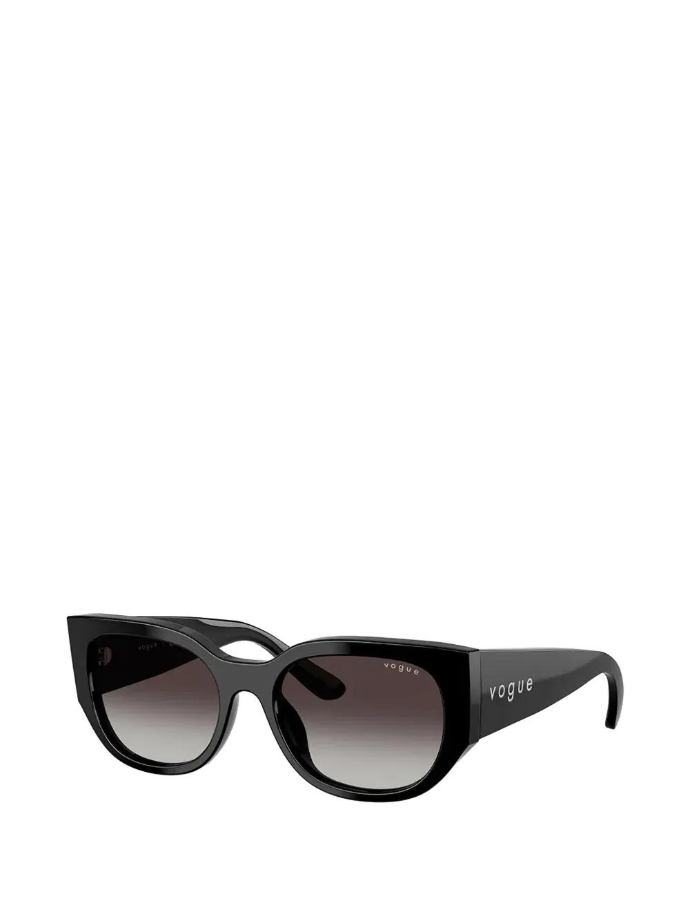 Vogue Eyewear oval-frame sunglasses - Zwart