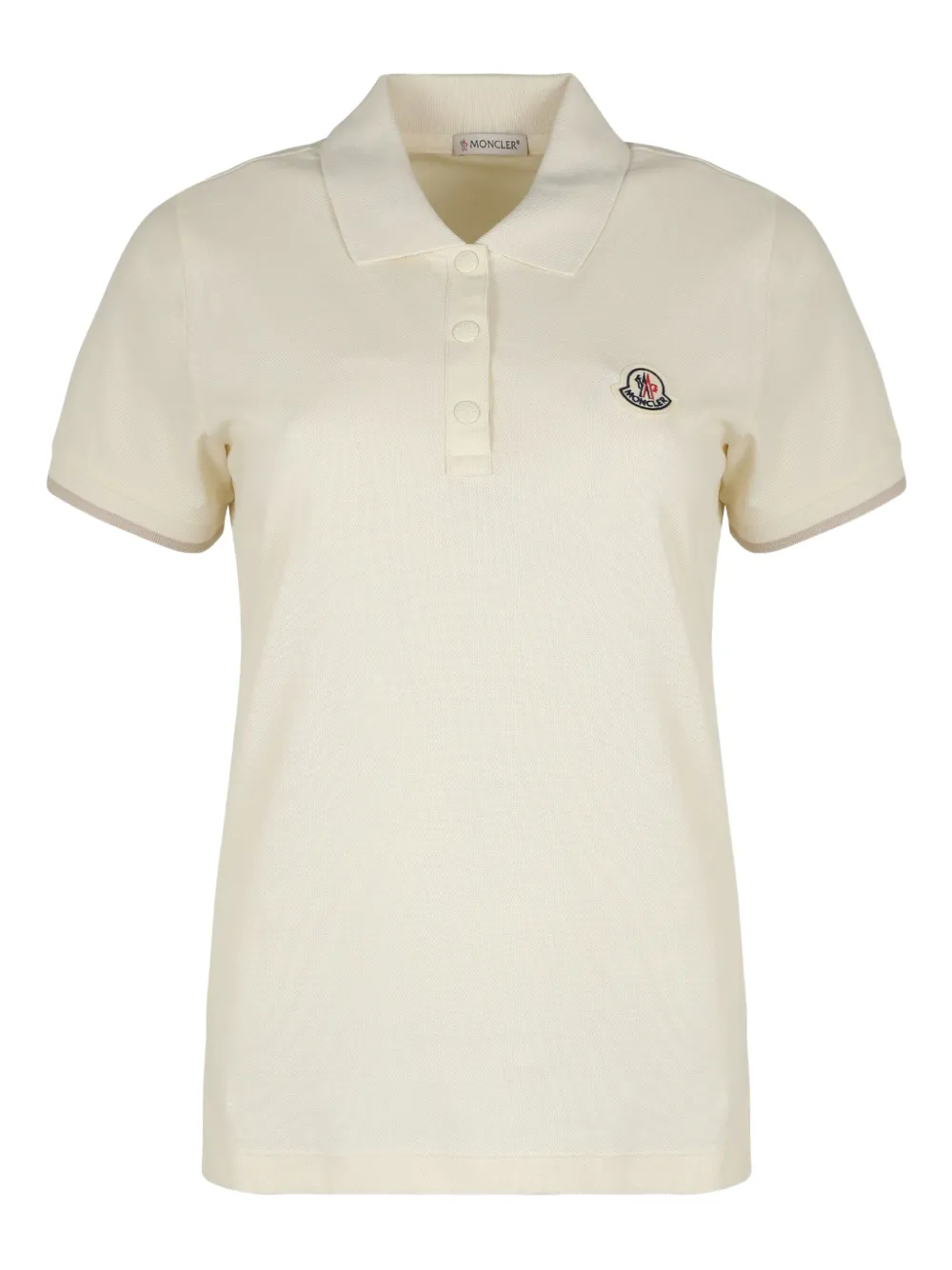 Moncler cotton polo top | White | Image 1