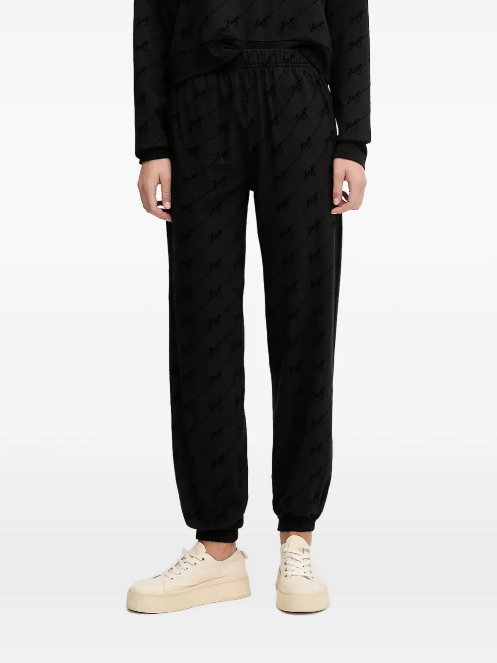 HUGO logo track pants | negro | Image 1