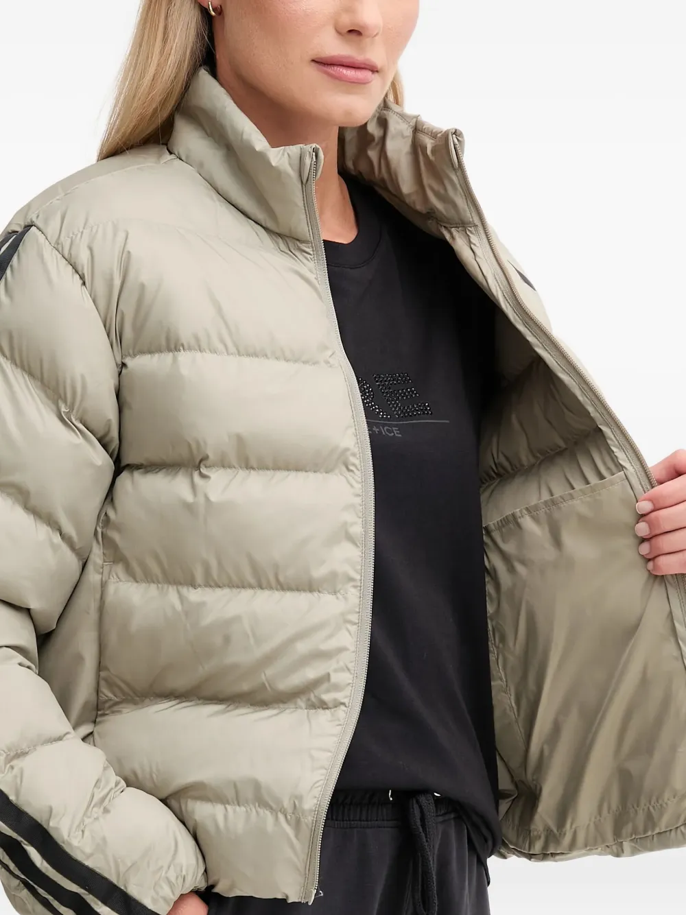 adidas Climawarm donsjack Beige