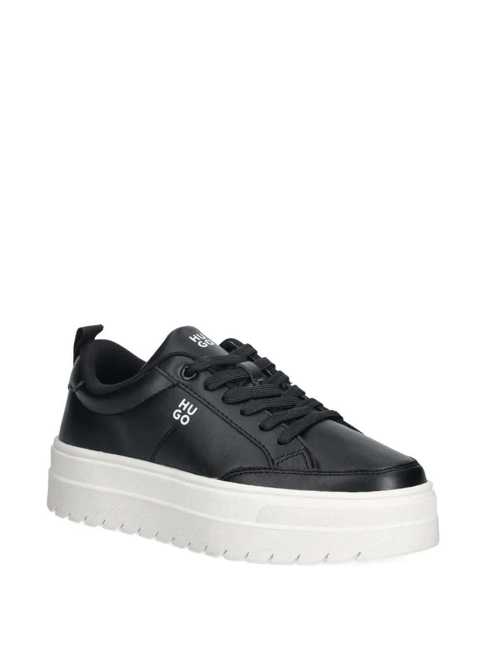 Hugo Boss Lace-up Sneakers In Multi