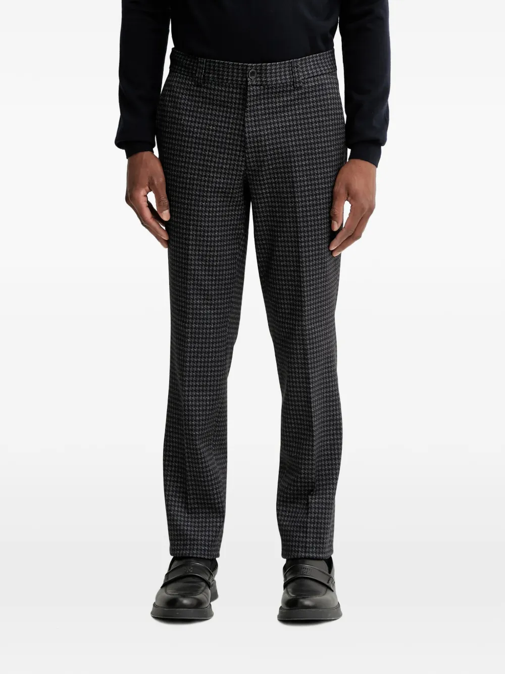 HUGO houndstooth-pattern trousers | gris | Image 1
