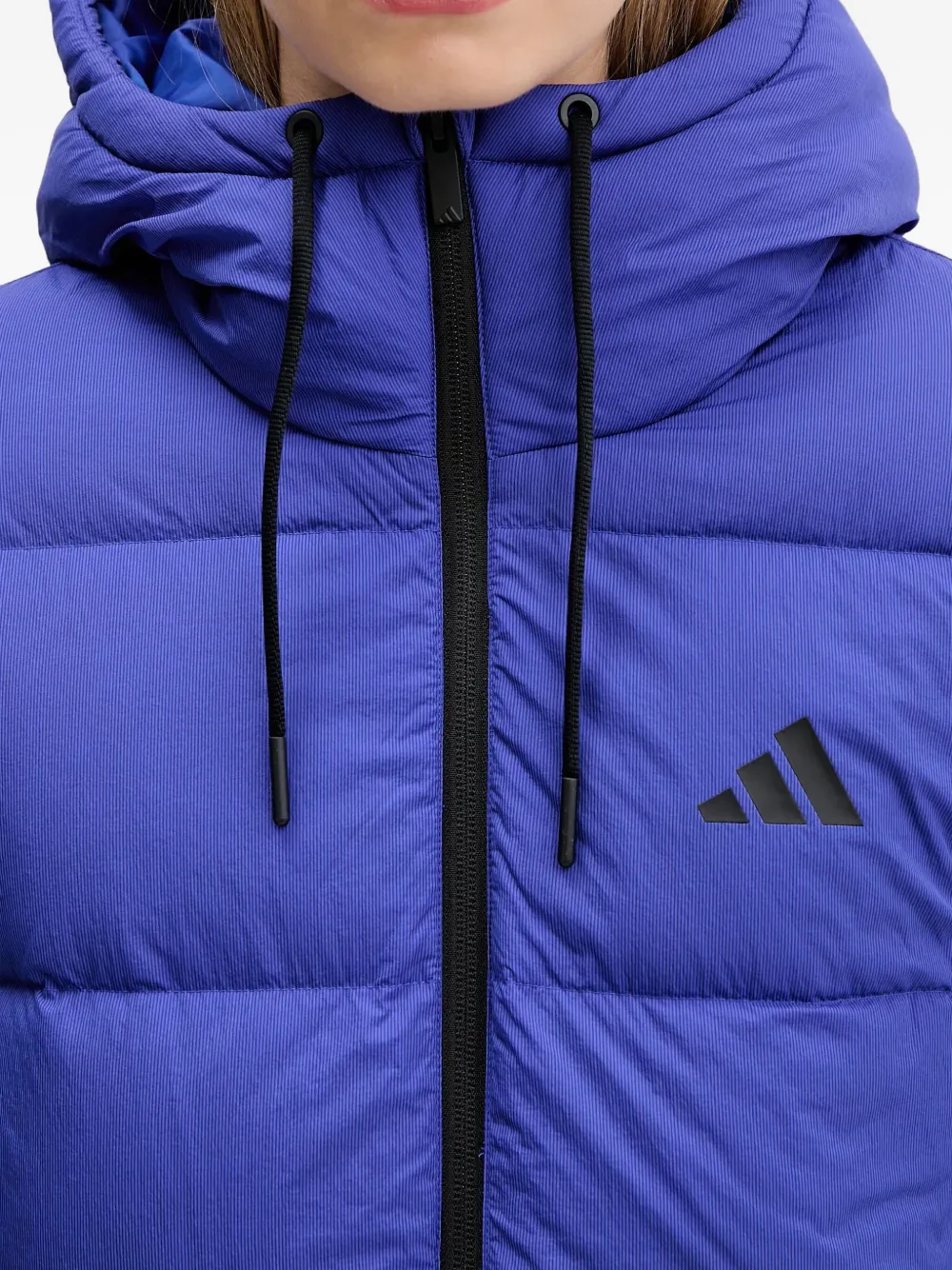 adidas Gewatteerd jack Blauw