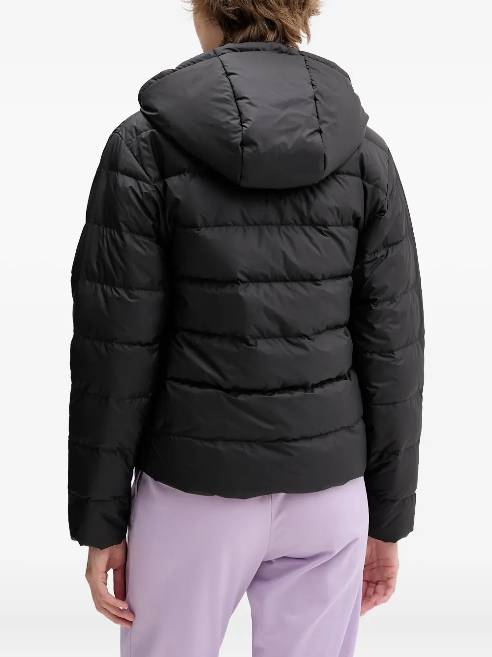 adidas Jack met capuchon en logodetail Zwart