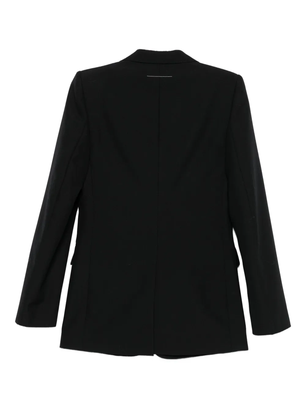 Mm6 Maison Margiela Virgin-wool Blazer In Black