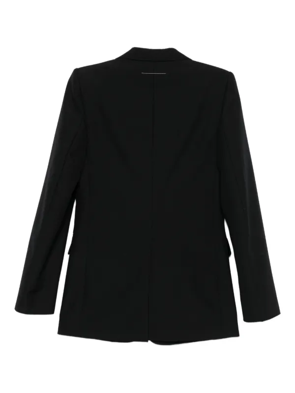 MM6 Maison Margiela バージンウール ジャケット | ブラック | FARFETCH JP