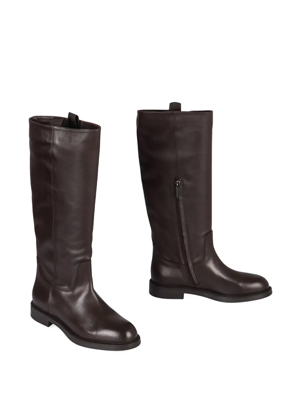Doucal's botas con puntera de almendra y cierre | Botas altas | Image 2
