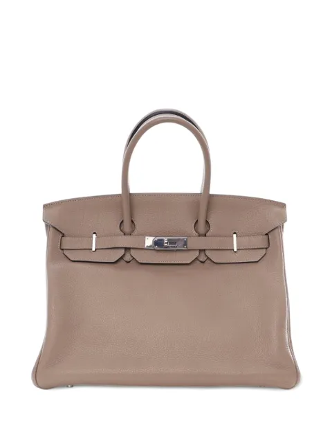 Hermès Pre-Owned bolsa de mano Togo Birkin Retourne 35 2010