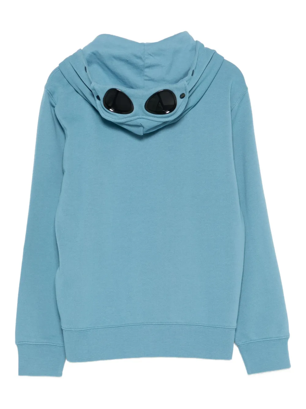 C.P. Company Kids Hoodie met rits Blauw