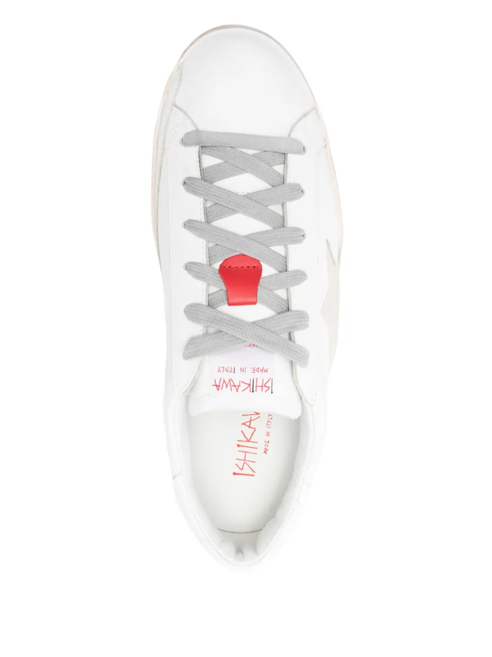 Ishikawa Leren sneakers Wit