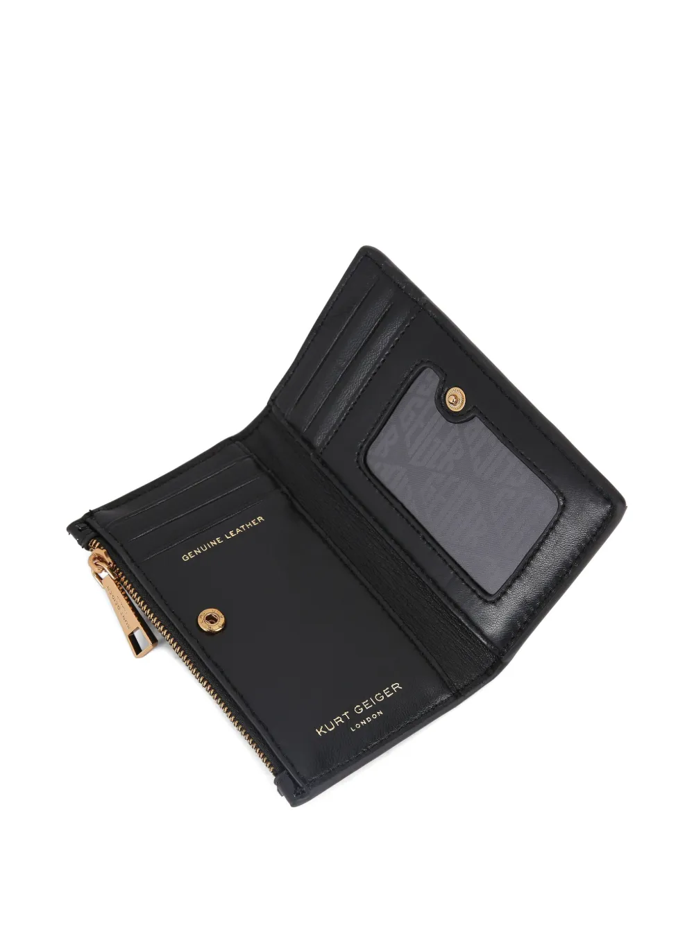 Kurt Geiger Kensington Bi-fold Wallet In Brown