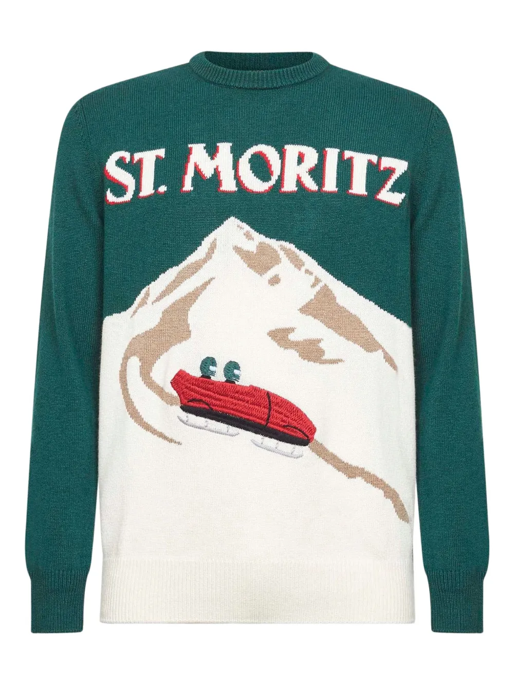 MC2 Saint Barth suéter con bordado | verde | Image 1