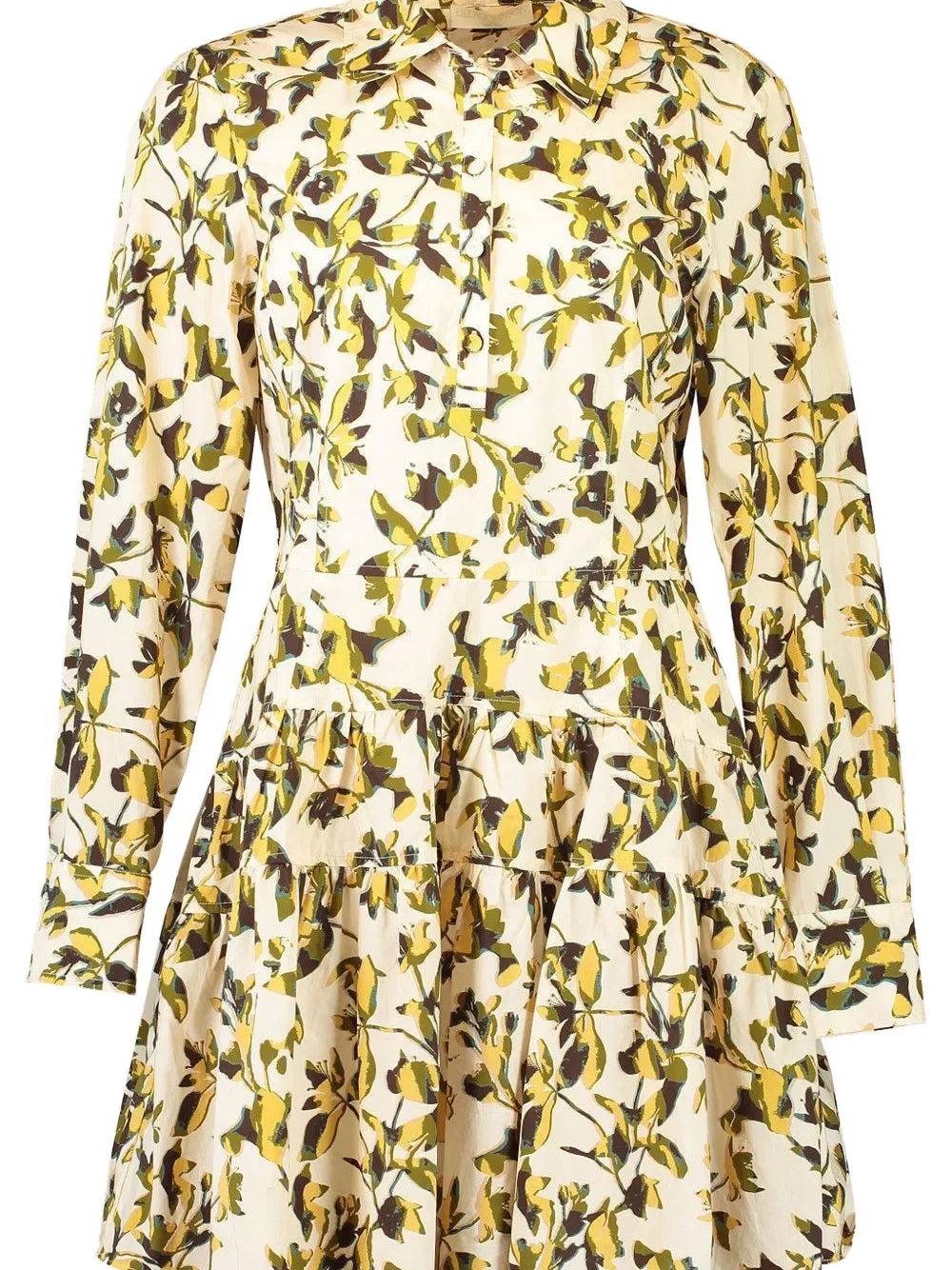 Ulla Johnson Nanette Floral-print Mini Dress In Neutral