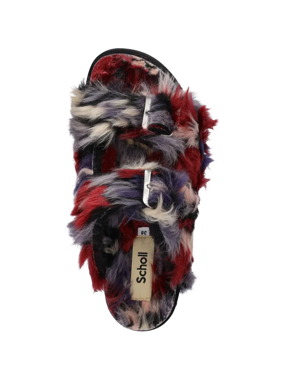 Scholl Belle muiltjes Rood