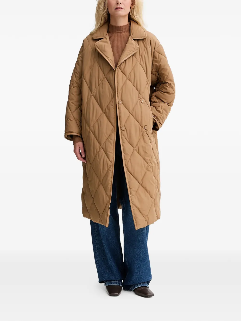 TWINSET abrigo capitonado con cinturón | Gabardinas e impermeables | Image 2