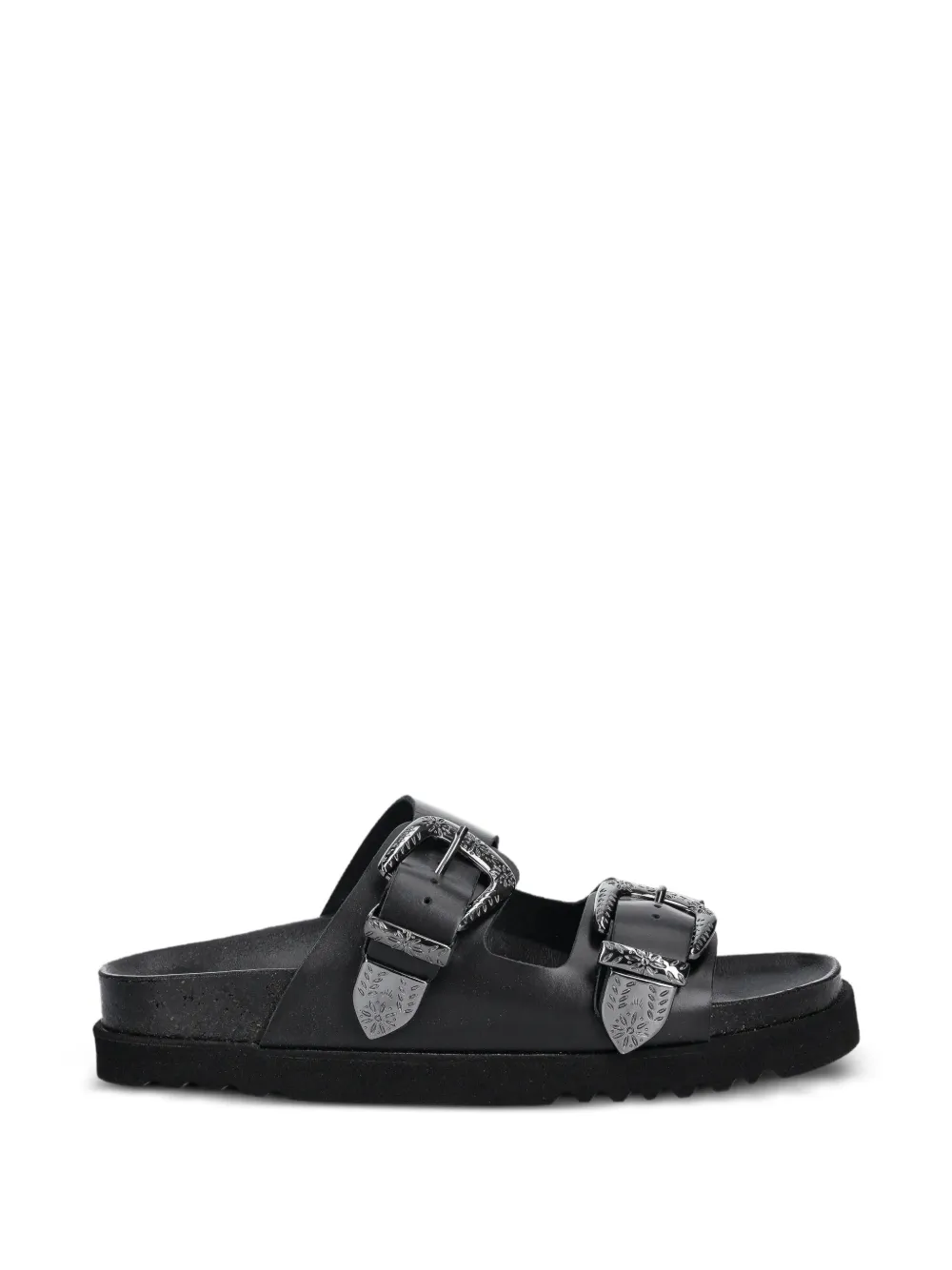 Scholl Irving buckle-strap sandals - Nero