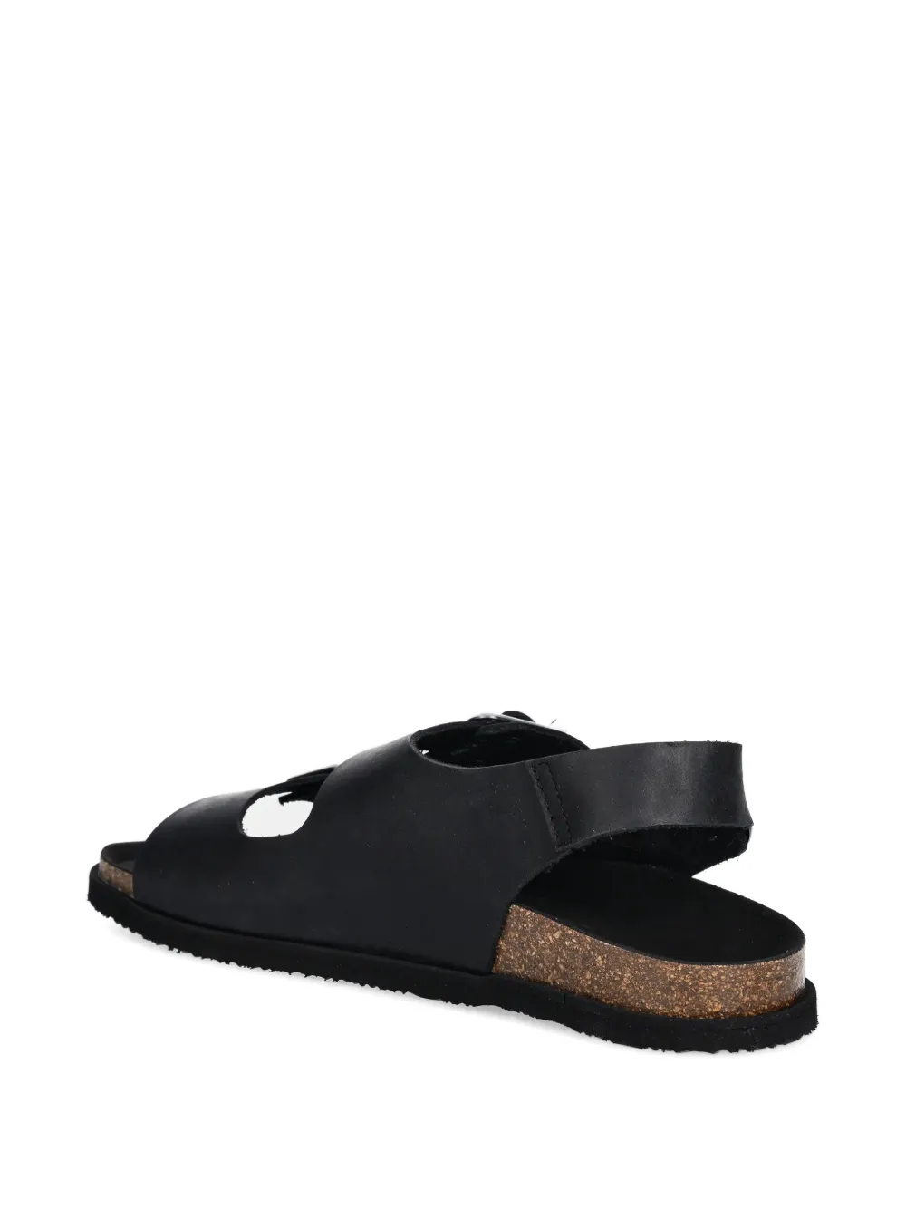 Scholl GASTON leren sandalen Zwart