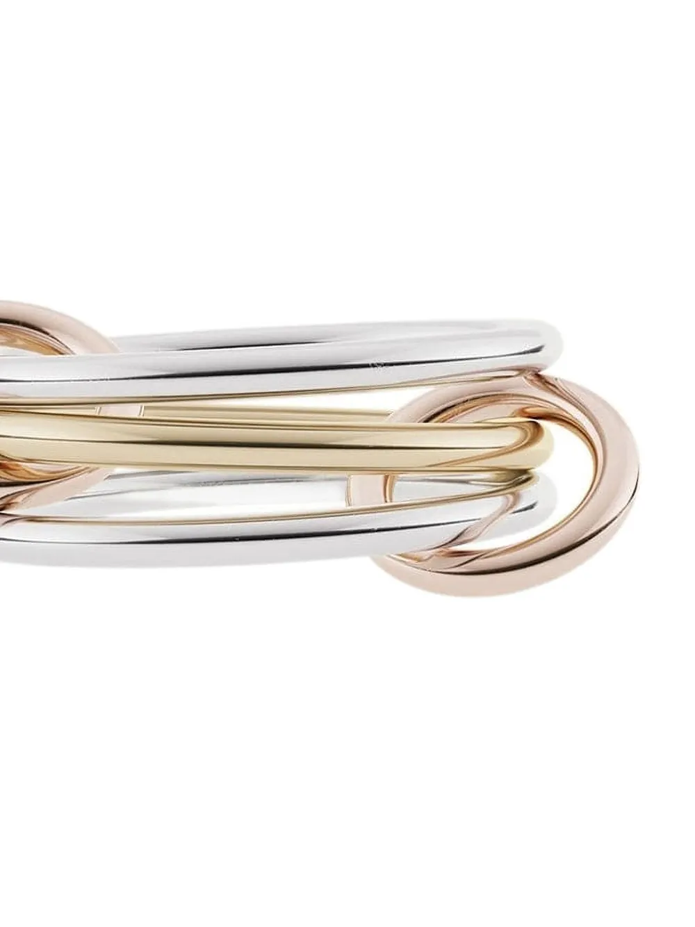Spinelli Kilcollin 18k Yellow Gold Solarium Mx 3 Ring In Metallic