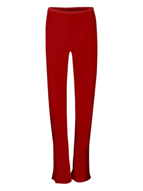 Peter Cohen silk wide-leg trousers