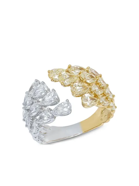 Azzaro anillo en oro blanco con diamante