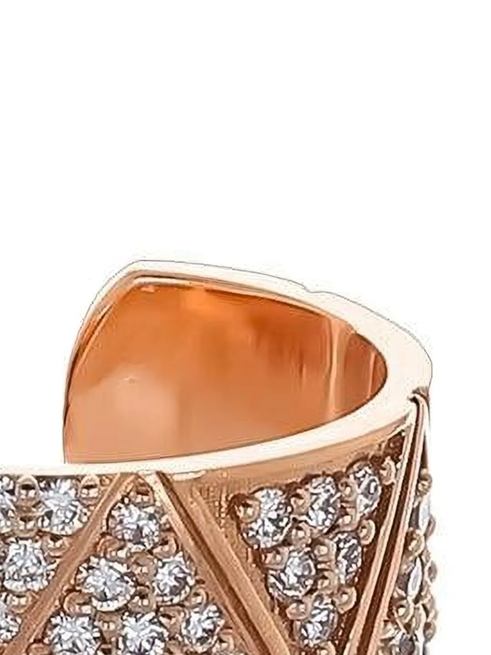 18k Rose Gold Elixir Diamond Ring