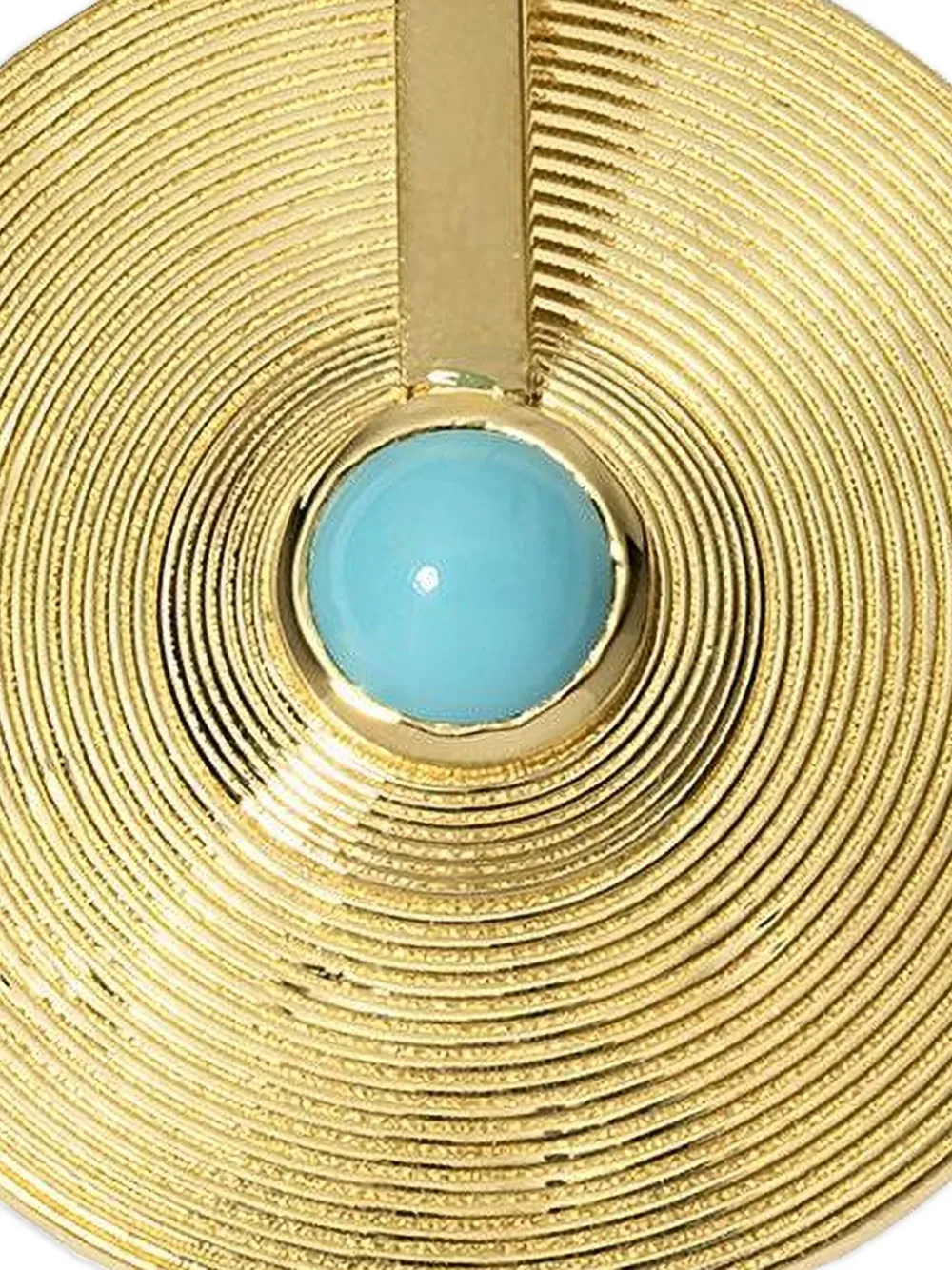 18k Yellow Gold Cymbal Pendant