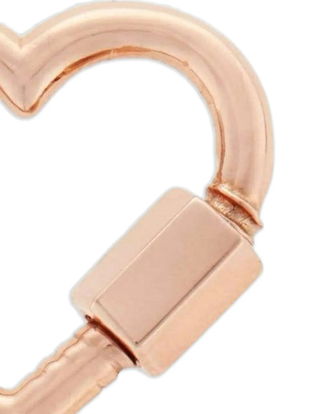 Marla Aaron 14K gold Baby Heartlock pendant | Fine Jewelry | Image 2