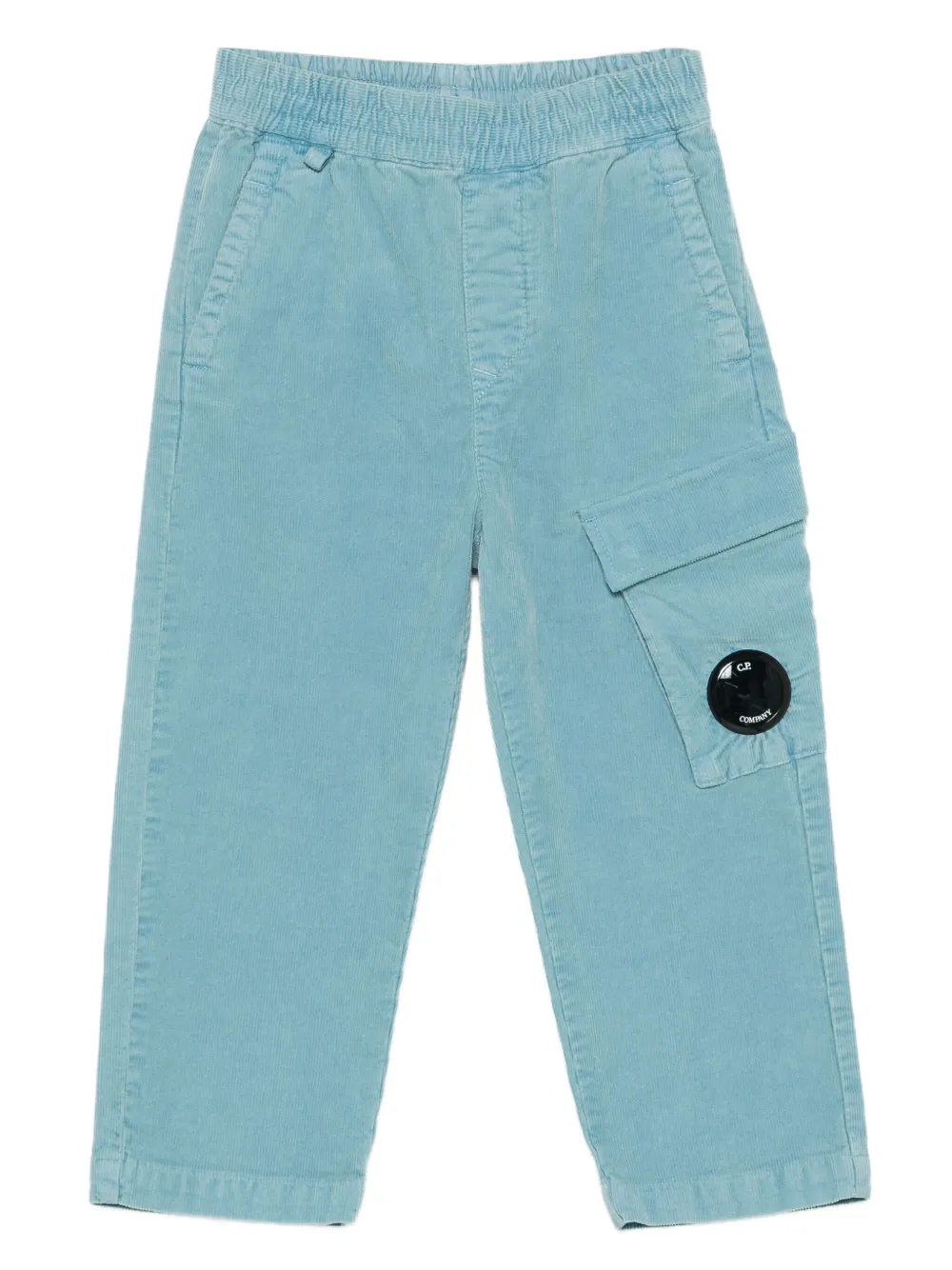 C.P. Company Kids patch-pocket trousers | Blue | Image 1