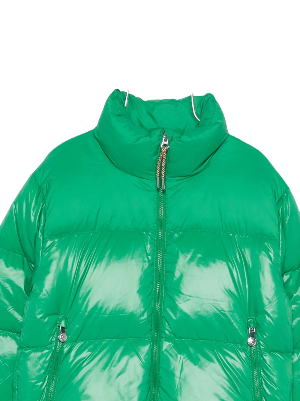 Pyrenex Zip-up Padded Jacket In Green