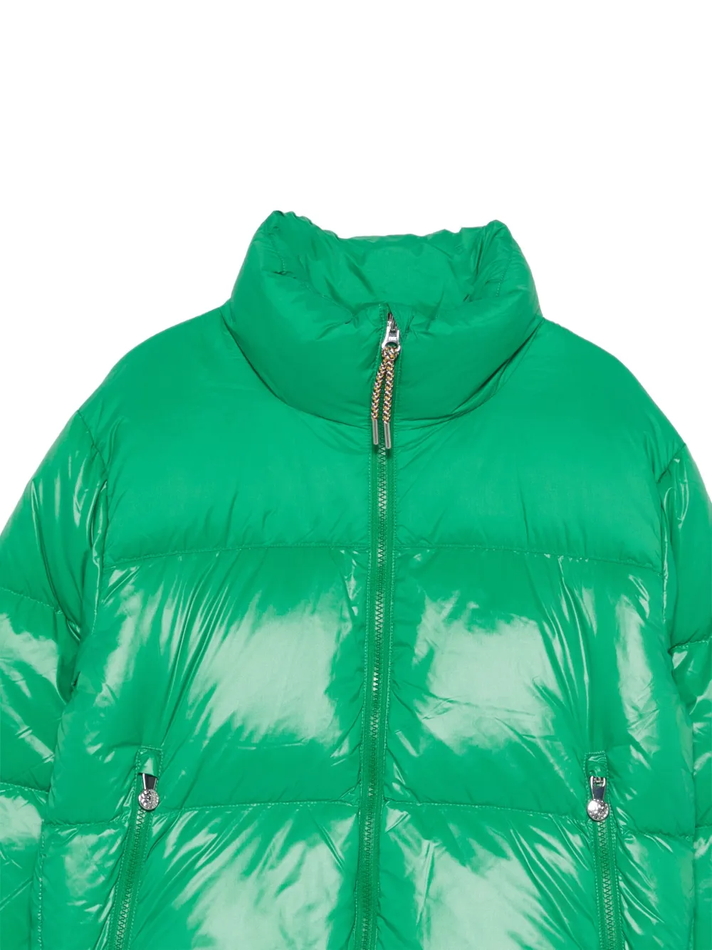  Pyrenex Kids Zip-up Padded Jacket - Green 