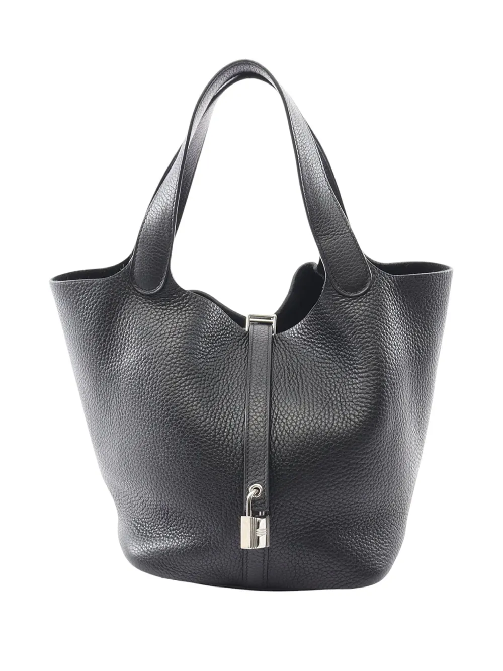 Hermès Pre-Owned 2017 Clemence Picotin Lock 22 handbag | Black | Image 1