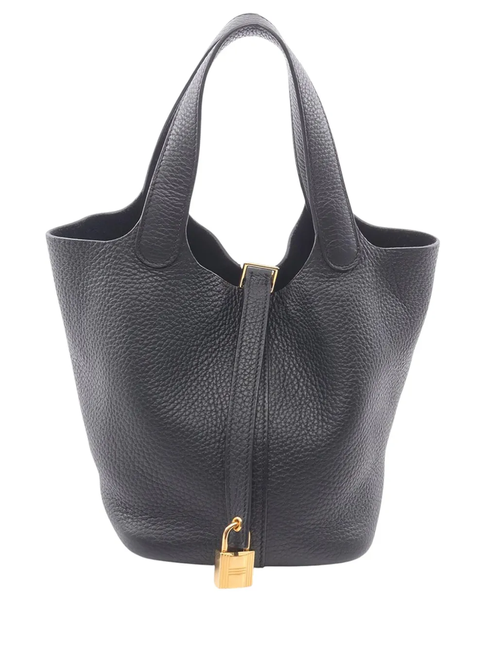 Hermès Pre-Owned 2020 Clemence Picotin Lock 18 handbag | Black | Image 1