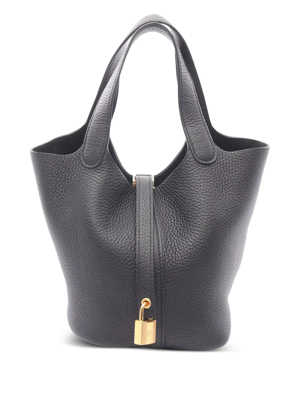 Hermès Pre-Owned bolsa de mano Clemence Picotin Lock 18 2024 | negro | Image 1