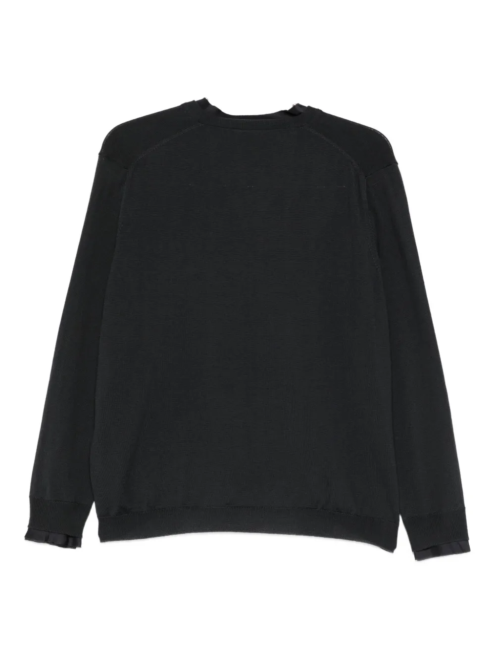 Semicouture Leya V-neck Sweater In Gray