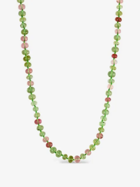 Leigh Maxwell 18K yellow gold tourmaline necklace
