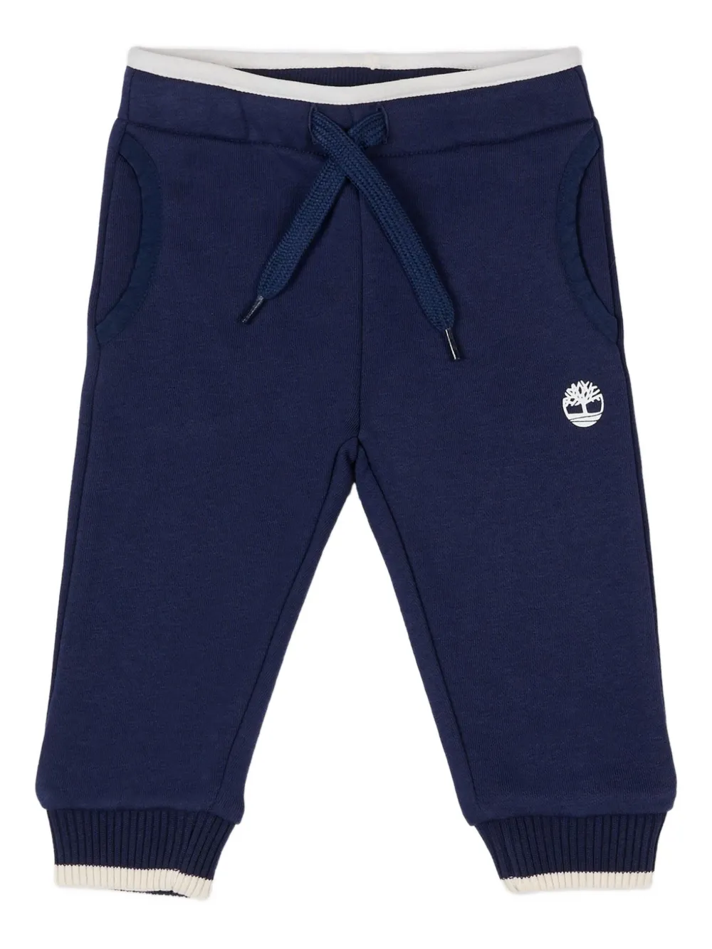 Timberland Drawstring Logo Trousers In Blue