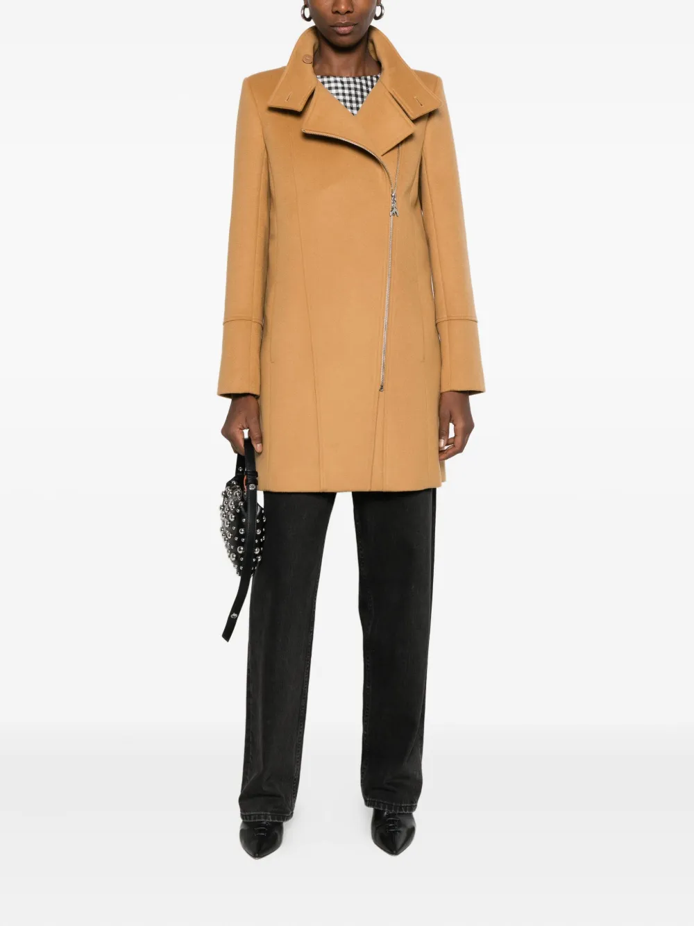Patrizia Pepe zip-up coat | Double Breasted & Peacoats | Image 2