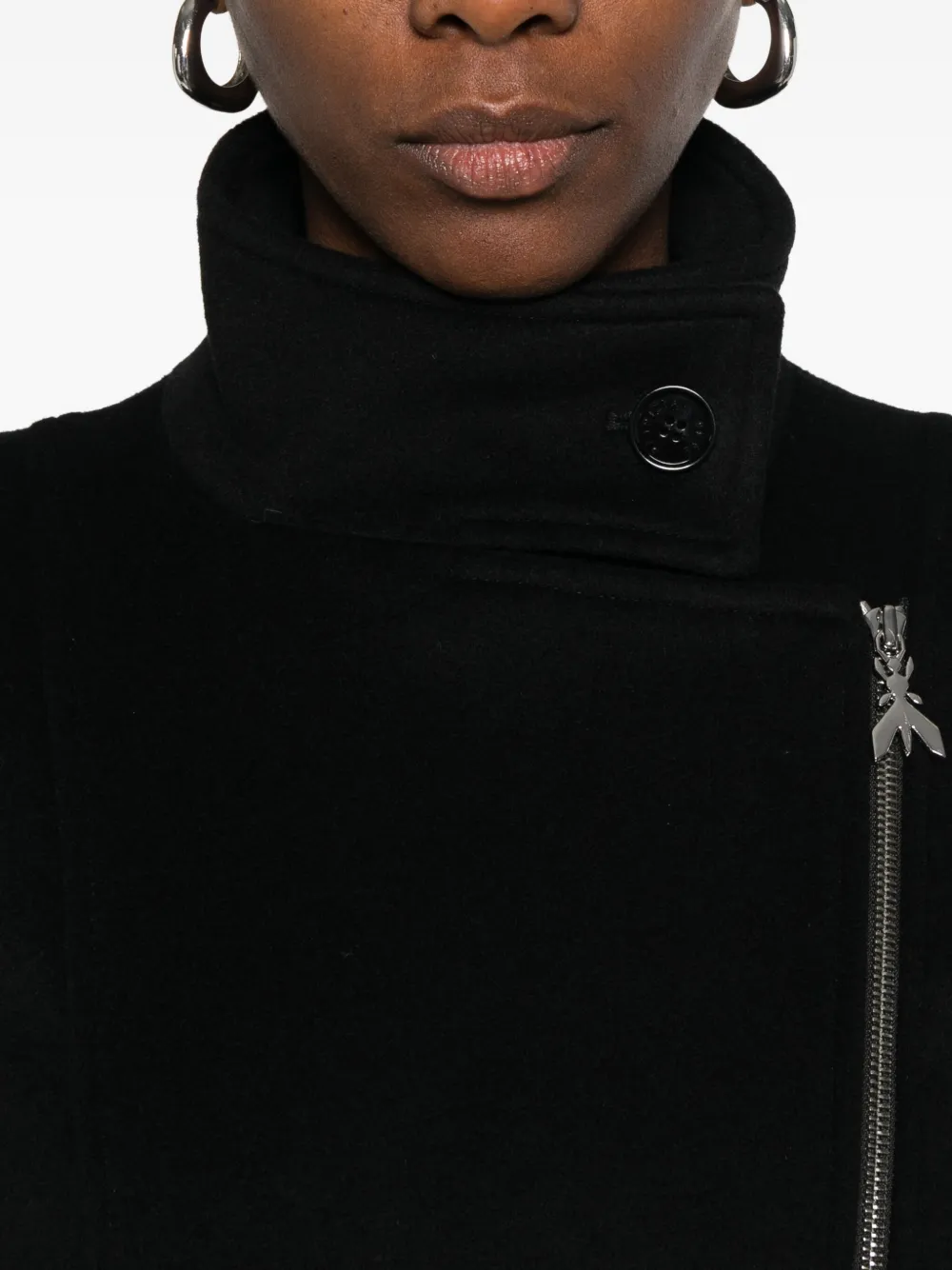 Patrizia Pepe Jas met rits Zwart