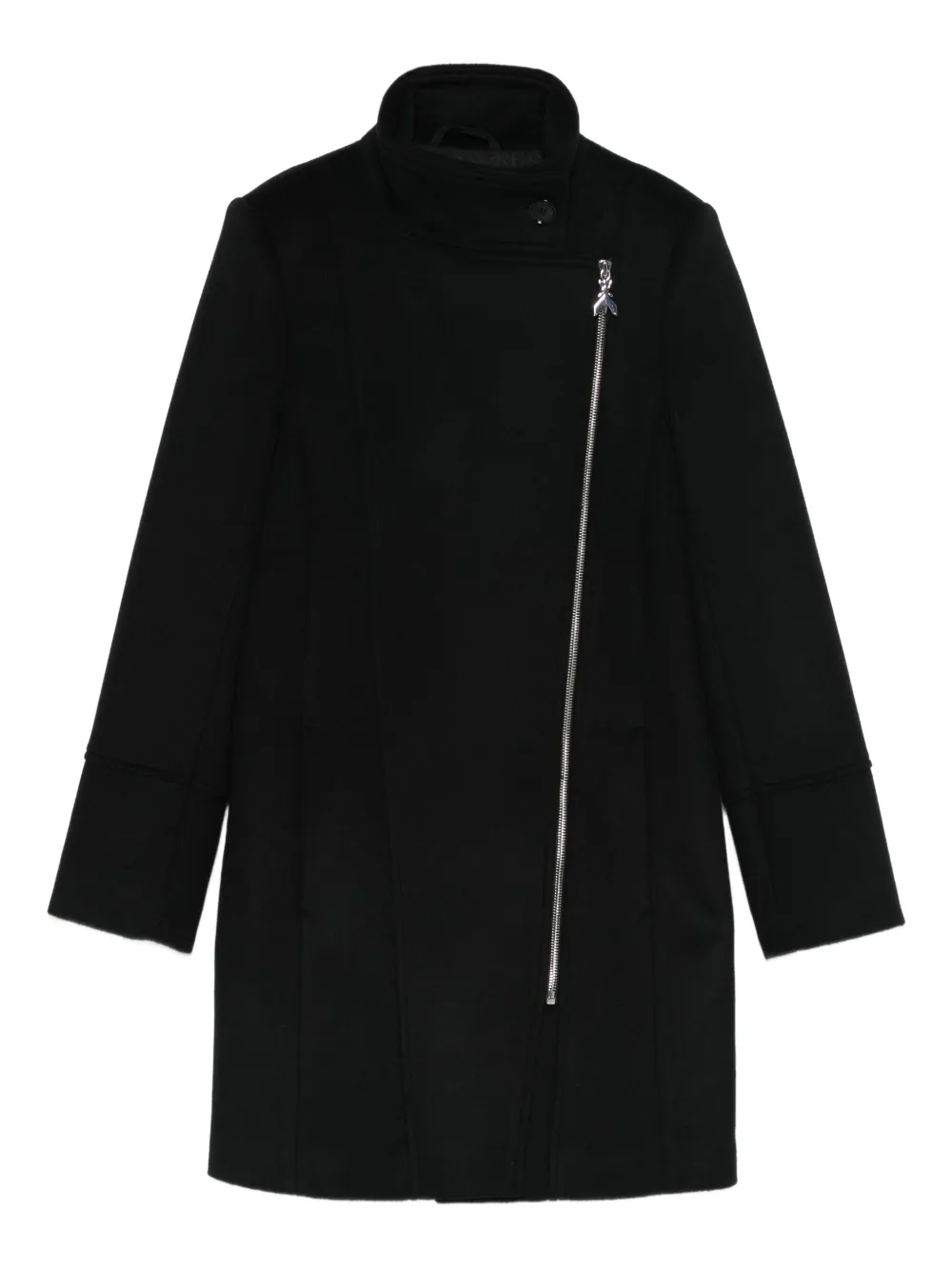 Patrizia Pepe zip-up coat | Black | Image 1
