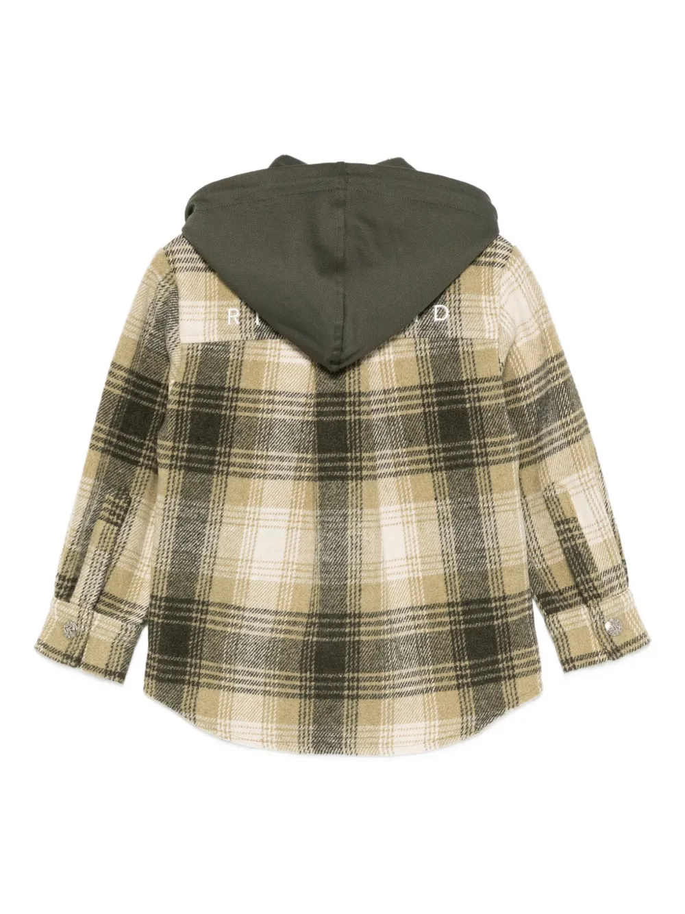 John Richmond Junior Shirt met capuchon Groen