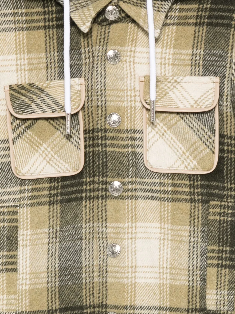 John Richmond Junior Shirt met capuchon Groen