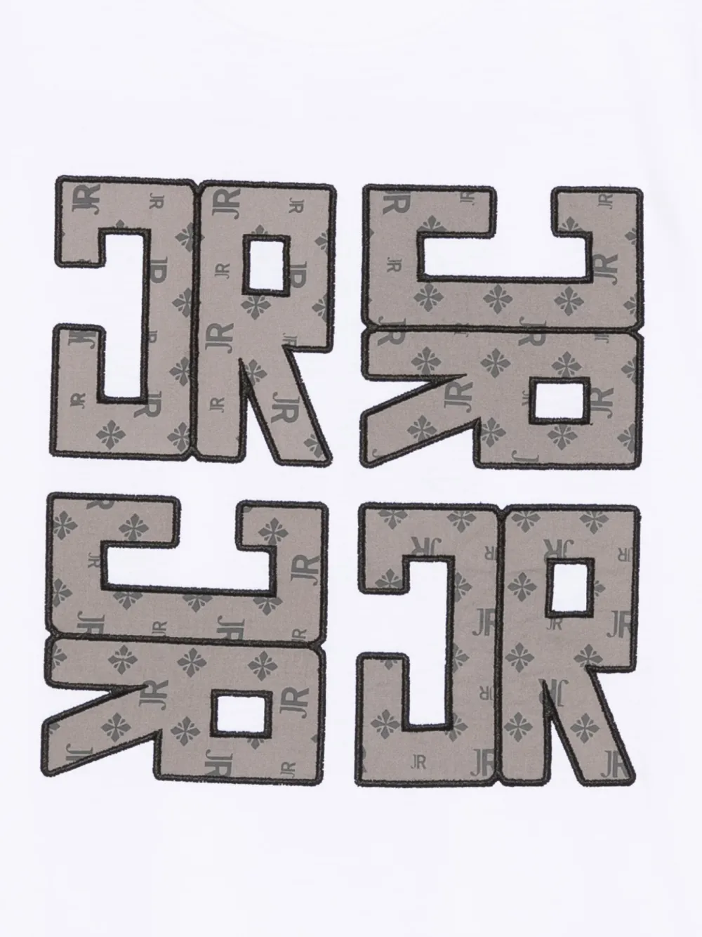 John Richmond Junior T-shirt met logoprint Wit