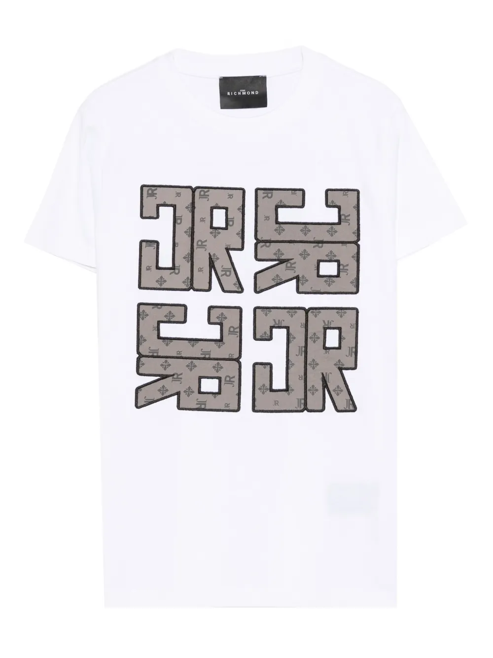 John Richmond Junior logo-print T-shirt - Bianco