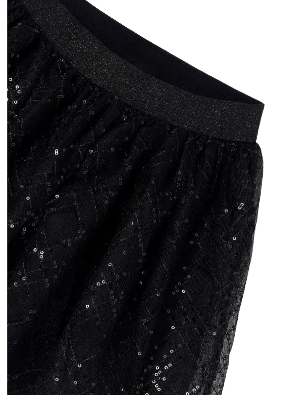 Mayoral Rok met pailletten Zwart