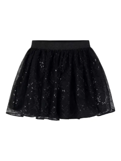 Mayoral sequin-embellished tulle skirt 
