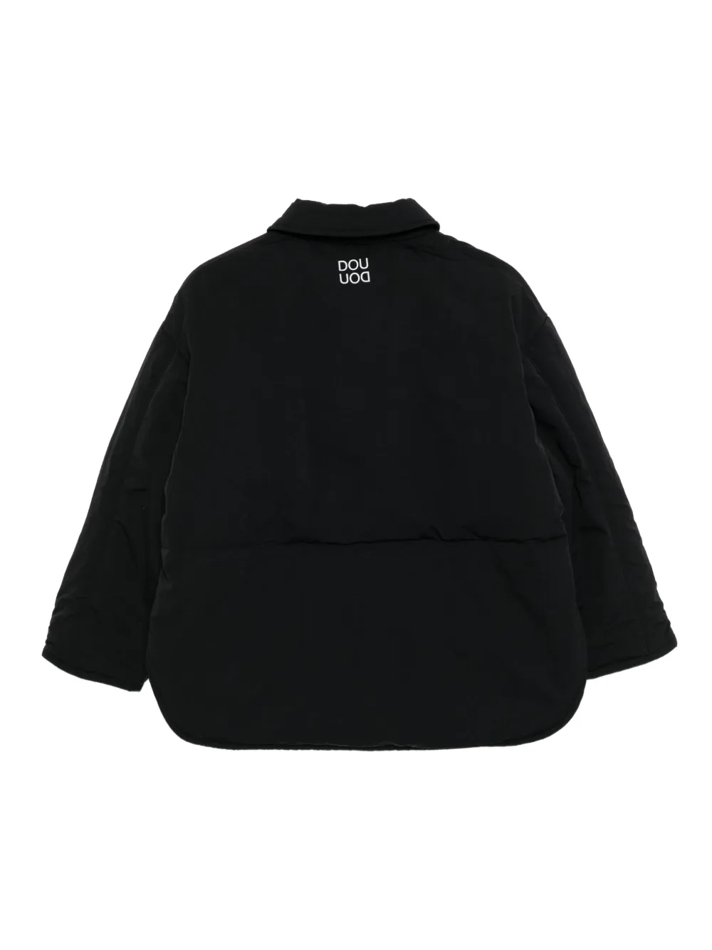 Douuod Kids Jack met logoprint Zwart