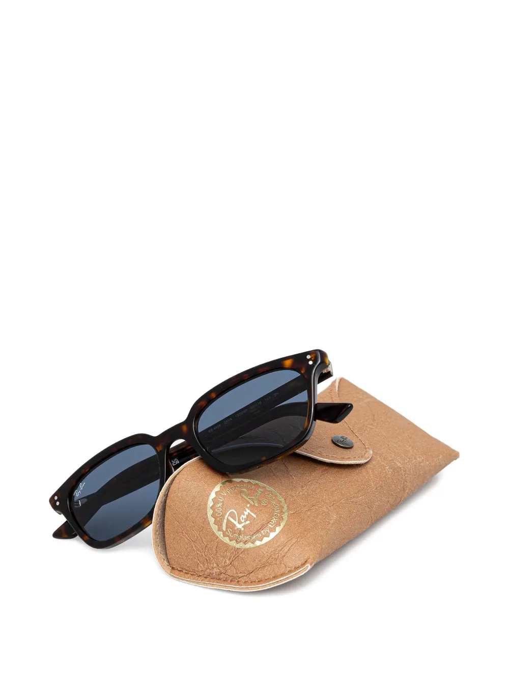 Ray-Ban Zonnebril met schildpadschild-design Bruin