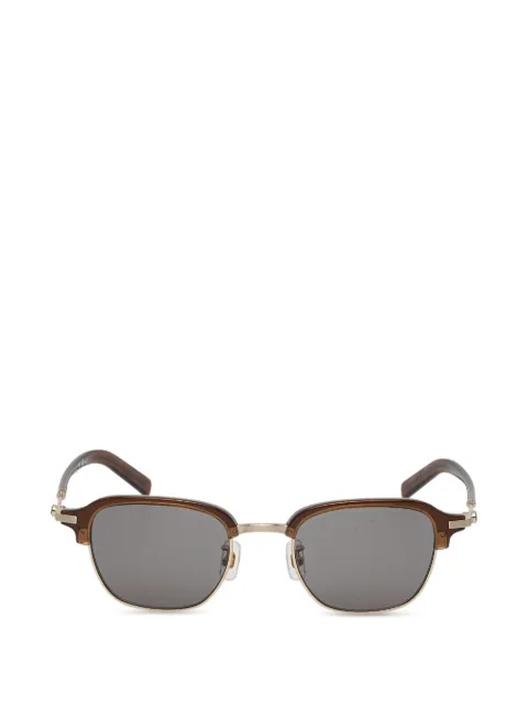 Montblanc geometric-frame sunglasses