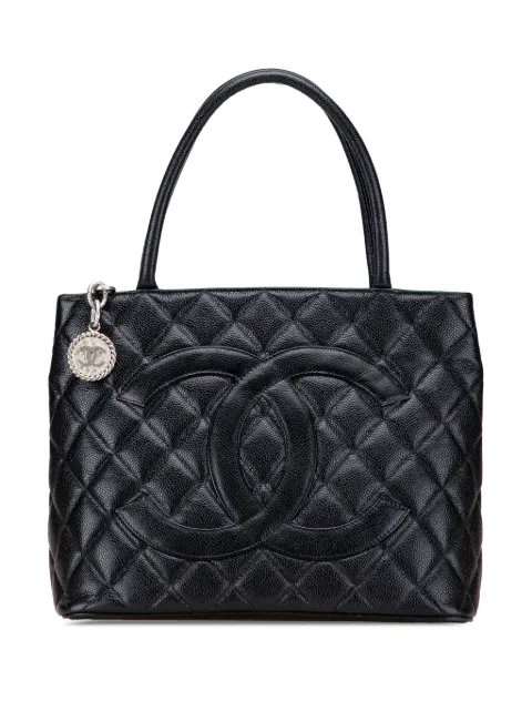 CHANEL Pre-Owned 1997-1999 Caviar Medallion tote bag
