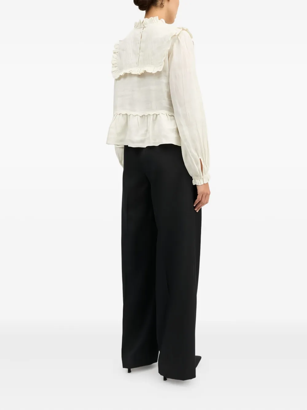 Skall Studio Jardin Blouse In White